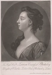 De Zeer Eerwaarde Louisa Gravin van Berkeley, Dochter van Charles Lenox Hertog van Richmond en Lenox