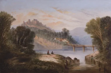 Dunluce Kasteel, Antrim, c.1860