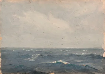 Zeegezicht, ca. 1900