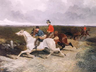 Koninklijke dienaren op weg naar Windsor