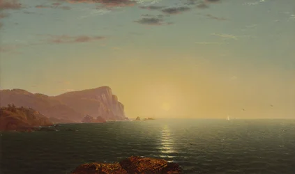 Zonsopgang in New England, c.1863