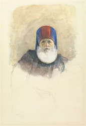 Studie voor Mehmet Ali Pasha
