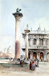 De Piazzetta di San Marco, Venetië