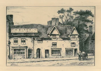 Oude Huizen, North Street, Wolverhampton, uit 