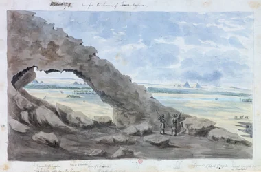 Uitzicht vanuit de steengroeven van Toora Maasara