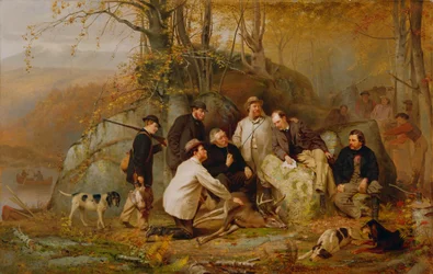 Claiming the Shot: Na de Jacht in de Adirondacks, 1865