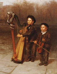 De kleine wandelaars