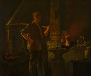 De Dorpssmid, ca. 1900