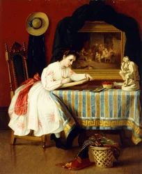 De jonge kunstenaar, 1867