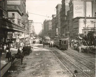 Market Street, oostelijk van 10th, Philadelphia