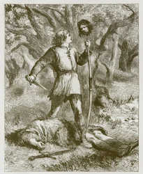 Robin Hood en Guy van Gisborne