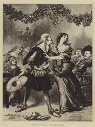 Het was vrolijk in de hal!