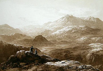Dolyddelan Kasteel en Moel Siabod
