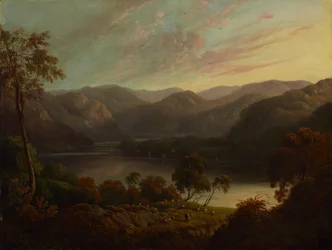 Landschapsgezicht in Cumberland