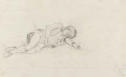 Man die Buiten Slaapt