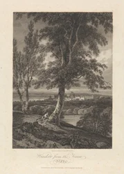 Windsor vanuit het bos, Berks