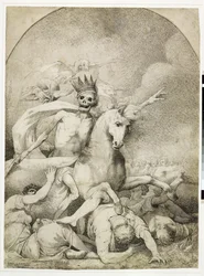 Dood op een vaal paard, c.1775