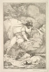 Elegie uit Vijftien Etsen Gewijd aan Sir Joshua Reynolds
