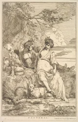 Pastoraal uit Vijftien Etsen Gewijd aan Sir Joshua Reynolds