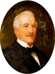 Baron Charles Conrad Adolphus du Bois de Ferrieres, liberaal parlementslid voor Cheltenham (1880-85)