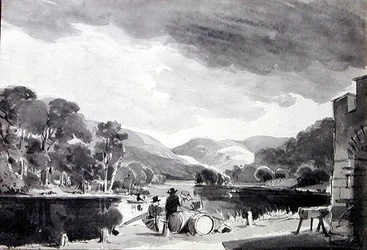 Landschap met een Meer