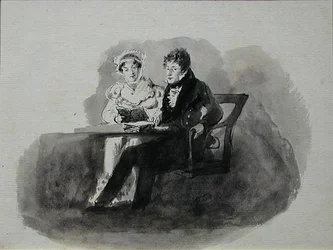 Man en Vrouw die Lezen