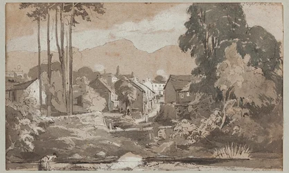 Uitzicht naar het oosten op Ambleside, 1812