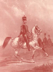 8e Lichte Draken Konings Koninklijke Ierse, ca. 1820-1870, 1909