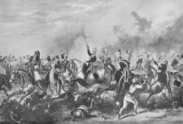 De 3e lichte dragonders bij Chillienwallah, 1849, 1849 1909