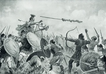 Een Romeinse slag met de Volsciërs