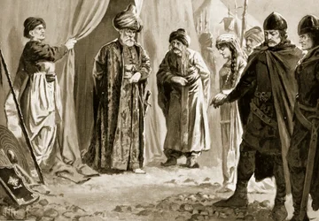 Ivan Shishman III levert zijn zus over aan Sultan Murad I, 1366