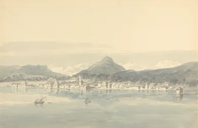 Een stad aan het Meer van Genève