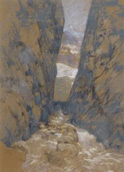 Een bergkloof