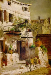 Een Venetiaanse Scène, 1877