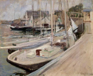 Vissersboten in Gloucester