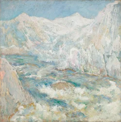 De stroomversnellingen, Yellowstone, c. 1890-1899