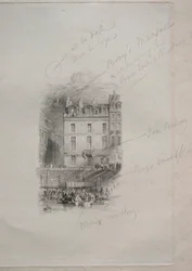 Napoleons verblijf, Quai Conti, 1836