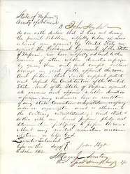 Loyaliteitseed van John Hyde uit Missouri, County of St. Louis