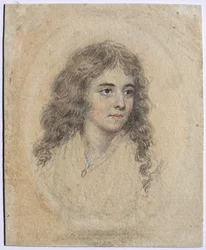 Portret van Anna Maria Woolf, née Smart