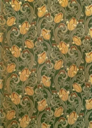 Tulpen, ontwerp voor The Silver Studio, c.1898