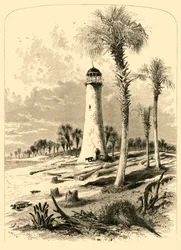Bar Vuurtoren, monding van de St. John