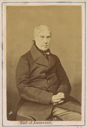 [George Hamilton Gordon, 4e graaf van Aberdeen].