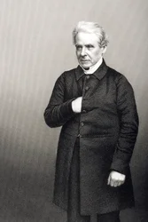 Dominee Thomas Dale (1797-1870) gegraveerd door D.J. Pound van een foto, uit 