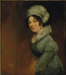 Portret van Sarah Spencer, vrouw van William, 3e Baron Lyttelton