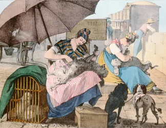 De hondentrimmers, 1820