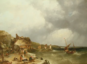 De kust bij Etaples, 1853