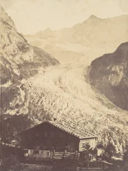 Zwitserse gletsjer