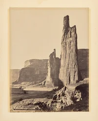 Hoofden van de canyon, Canyon de Chelly, Arizona