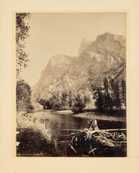 Sentinel Rock, Kings River, Californië