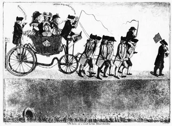 Een Gril of een bezoek aan de Modderbrug, 1786